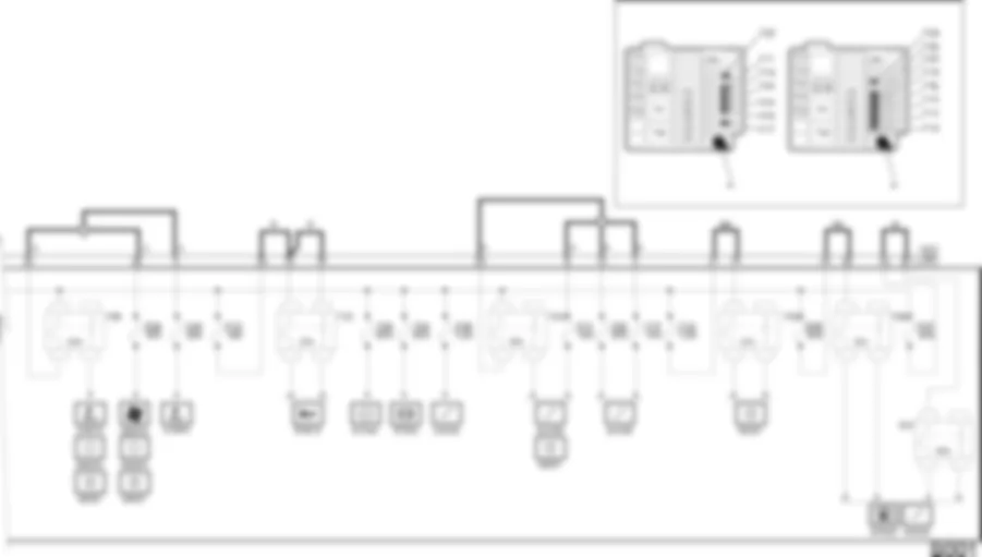 POWER SUPPLY SYSTEM - WIRING DIAGRAM Fiat PANDA 1.1  