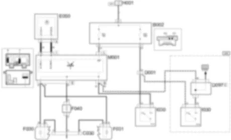 LUCI STOP - SCHEMA ELETTRICO Fiat PANDA 1.3 JTD 16v  