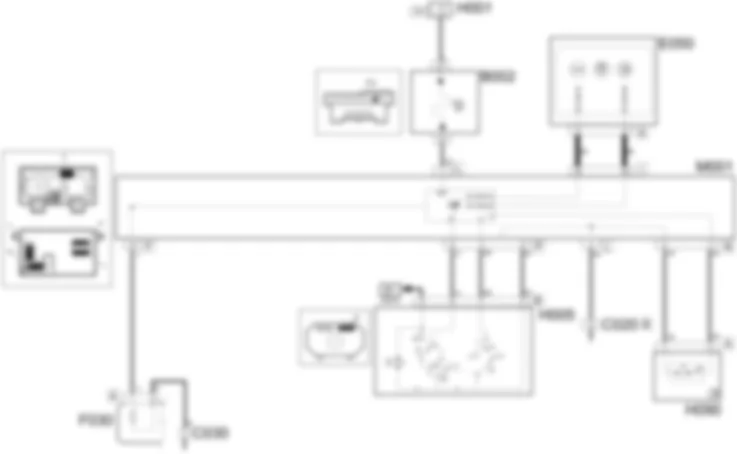 REAR FOG LAMPS - WIRING DIAGRAM Fiat PANDA 1.3 JTD 16v  