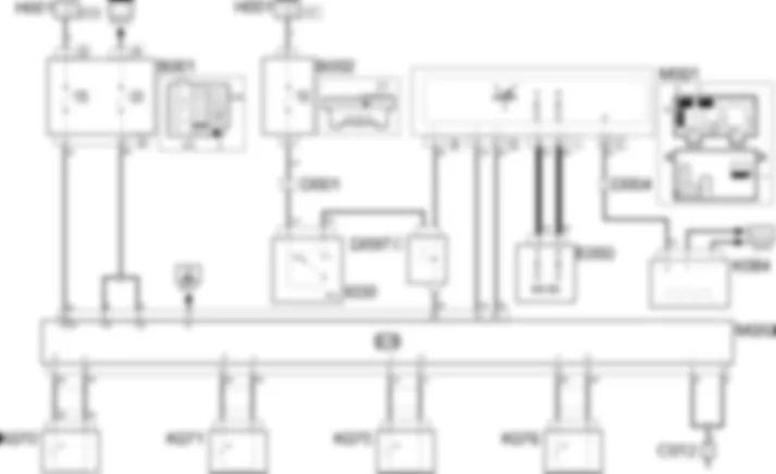 ABS - SCHEMA ELETTRICO Fiat PANDA 1.3 JTD 16v  