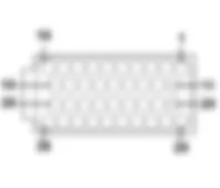 M010B - ENGINE MANAGEMENT ECU (FRONT) Fiat PANDA 1.3 JTD 16v  