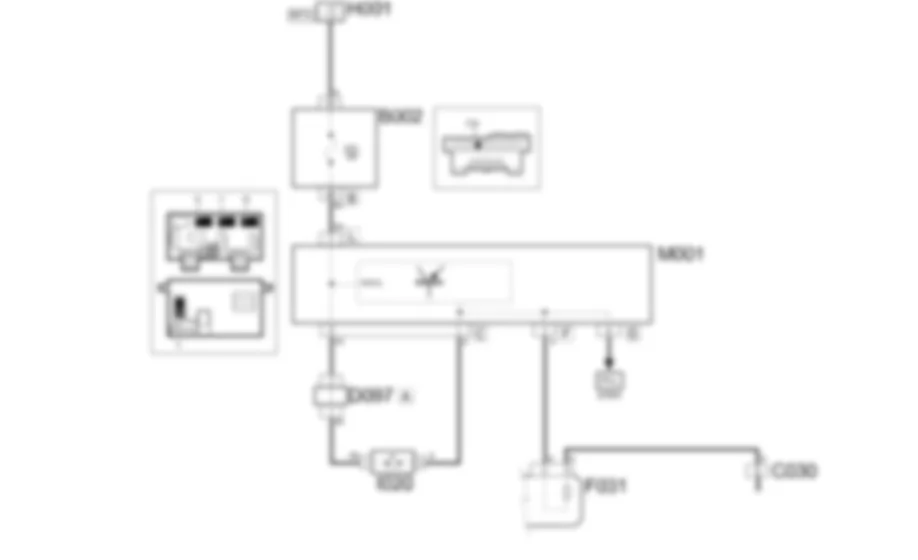 REVERSING LIGHTS - Wiring diagram Fiat PANDA 1.3 JTD 16v  