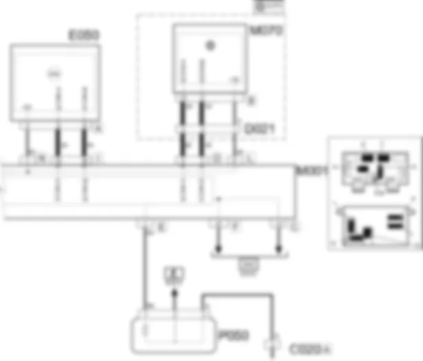 INSTRUMENT LIGHTING - Wiring diagram Fiat PANDA 1.3 JTD 16v  