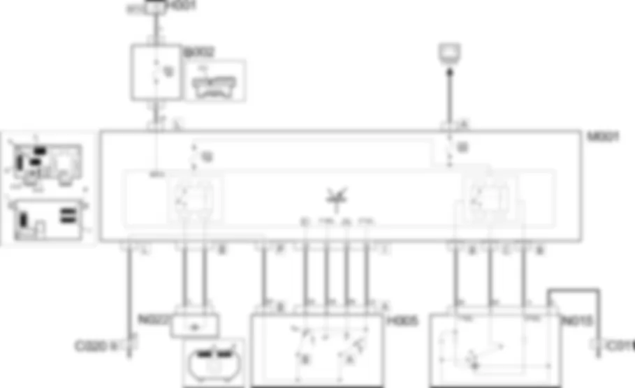 WINDSCREEN WASH/WIPE - Wiring diagram Fiat PANDA 1.3 JTD 16v  