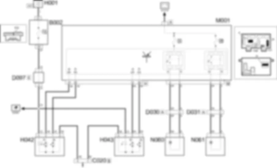 ELECTRIC FRONT WINDOWS - Wiring diagram Fiat PANDA 1.3 JTD 16v  