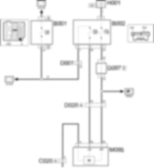 SUN ROOF - Wiring diagram Fiat PANDA 1.3 JTD 16v  
