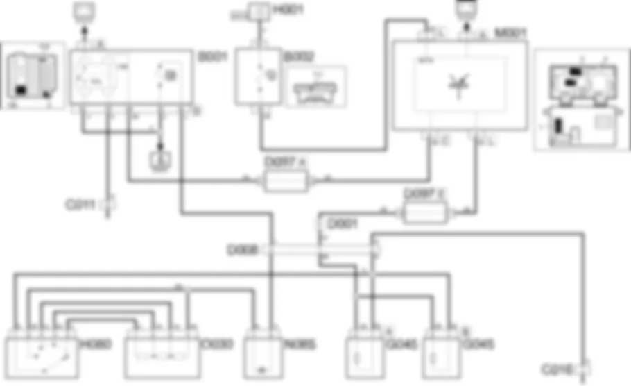 HEATER - Wiring diagram Fiat PANDA 1.3 JTD 16v  