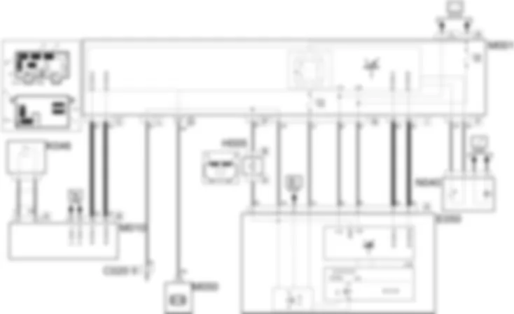 TRIP COMPUTER - Wiring diagram Fiat PANDA 1.3 JTD 16v  