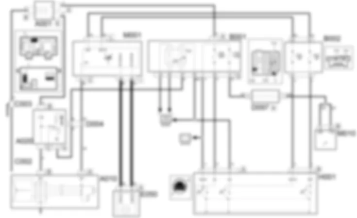 STARTING AND RECHARING - Wiring diagram Fiat PANDA 1.2 8v  