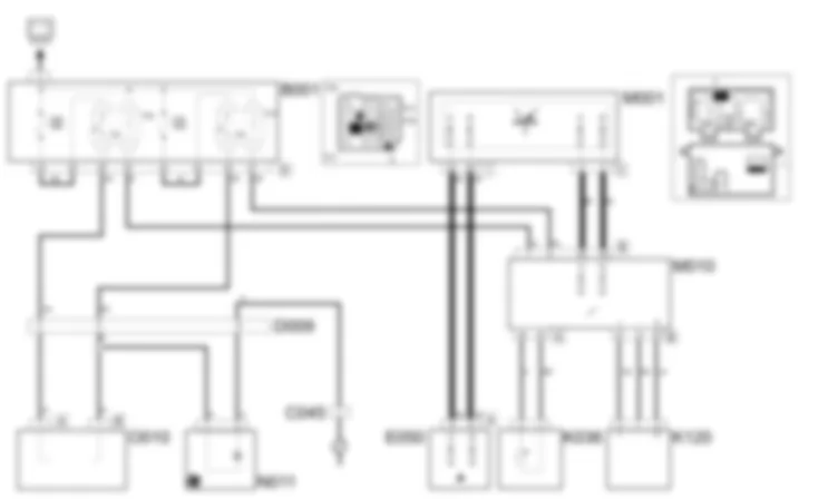 ENGINE COOLING - Wiring diagram Fiat PANDA 1.3 JTD 16v  