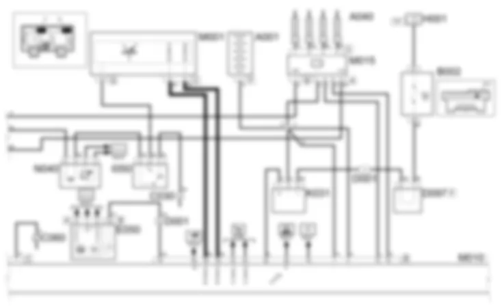 DIESEL ENGINES ELECTRONIC               MANAGEMENT - Wiring diagram Fiat PANDA 1.3 JTD 16v  