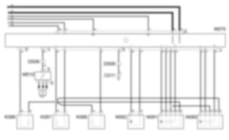 AIR CONDITIONING - Wiring diagram Fiat PANDA 1.3 JTD 16v  