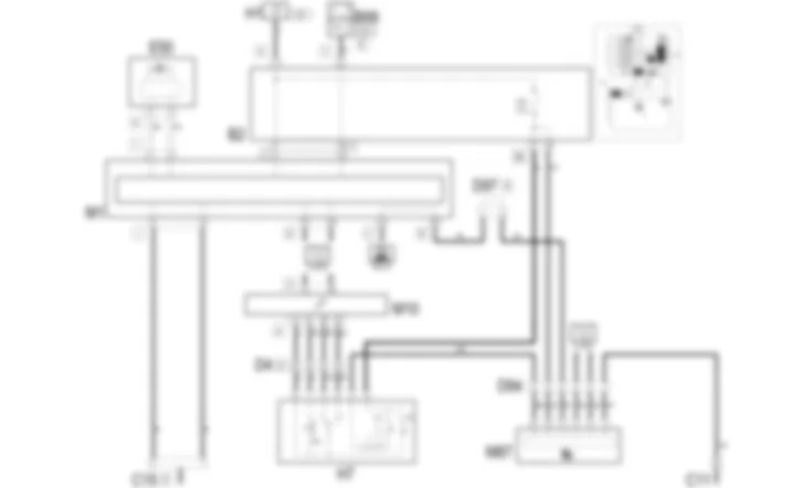 ADAPTIVE CRUISE CONTROL - WIRING DIAGRAM Fiat STILO 2.4 20v  Da 05/2005