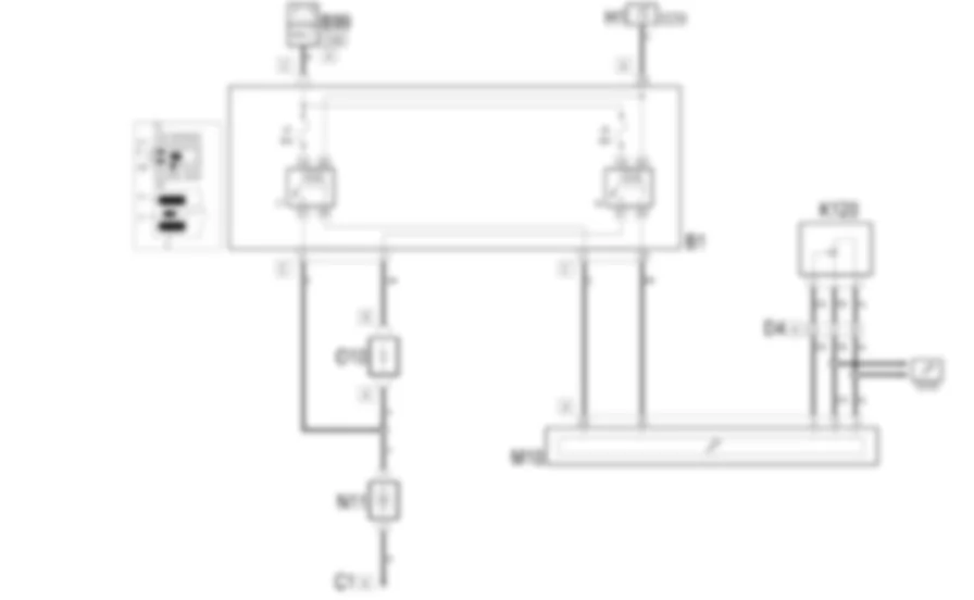 MOTORKUHLUNG - SCHALTPLAN Fiat STILO 1.6 16v  da 07/03 a 12/03