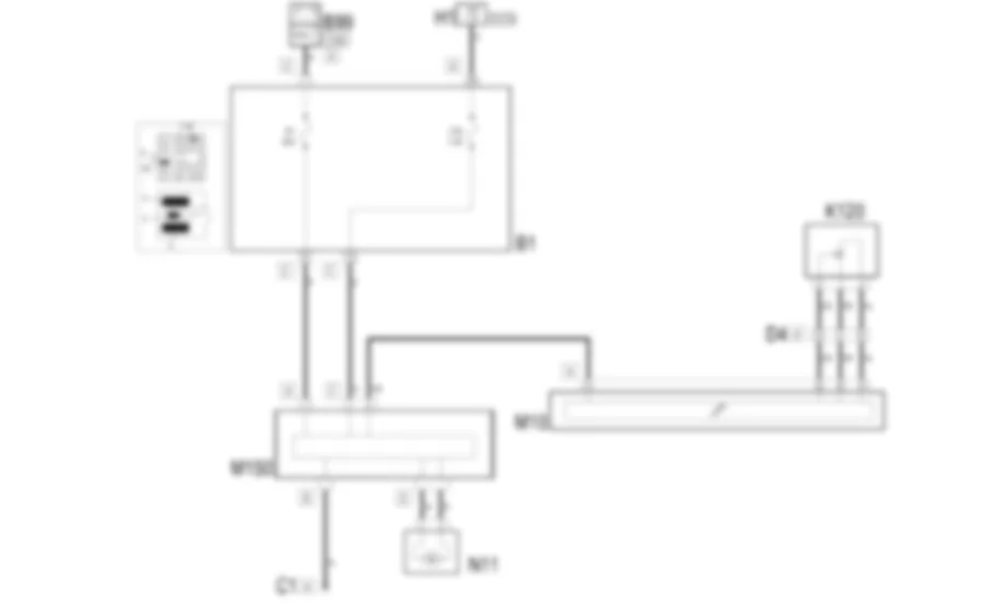 REFRIGERACION MOTOR - ESQUEMA ELECTRICO Fiat STILO 1.8 16v  da 07/02 a 06/03