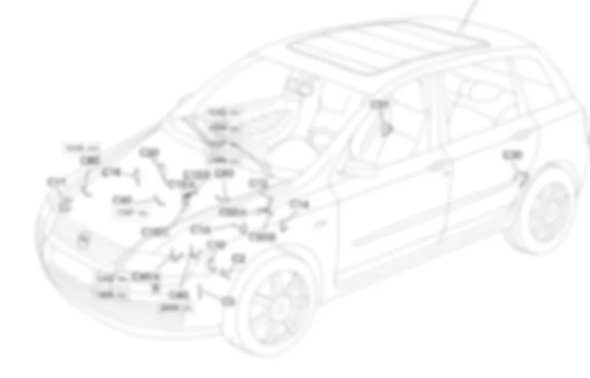MASAS - Ubicacion de los componentes Fiat STILO 1.9 JTD 8v  Da 05/2005