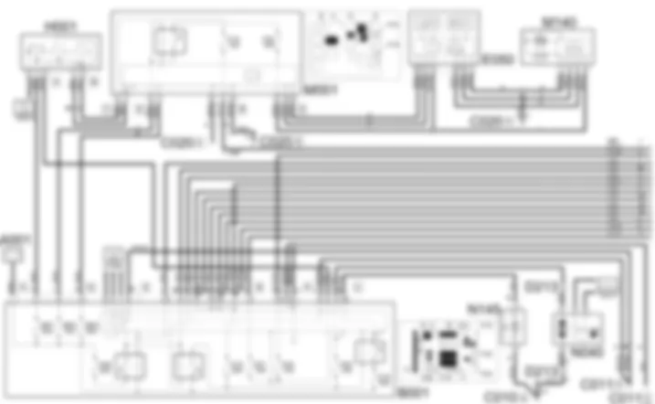 PETROL  ENGINE ELECTRONIC MANAGEMENT WIRING DIAGRAM Fiat ULYSSE 2.0 16v  fino a 04/03