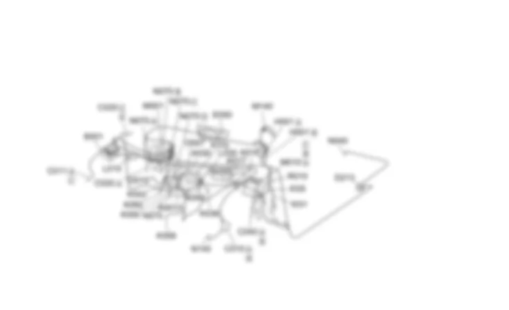 PETROL ENGINE ELECTRONIC MANAGEMENT COMPONENT LOCATION Fiat ULYSSE 2.0 16v  fino a 04/03