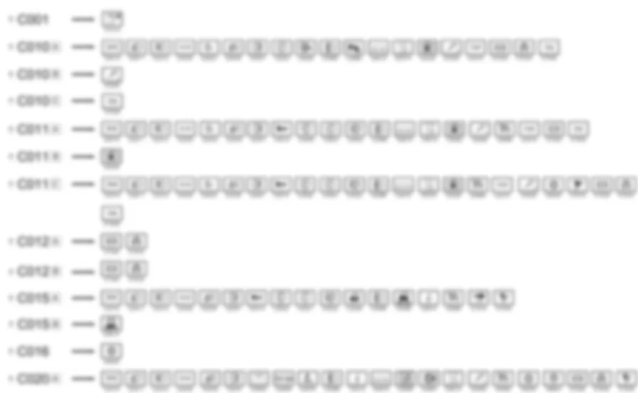 MASSEPUNKTE - SCHALTPLAN Fiat ULYSSE 2.0 16V JTD fino a 04/03 MASSEPUNKTE - SCHALTPLAN Fiat ULYSSE 2.0 16V JTD fino a 04/03