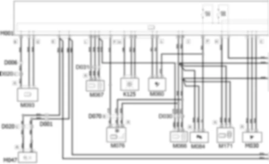 CAN-VERBINDUNGSLEITUNGEN - SCHALTPLAN Fiat ULYSSE 2.2 16V JTD fino a 04/03 CAN-VERBINDUNGSLEITUNGEN - SCHALTPLAN Fiat ULYSSE 2.2 16V JTD fino a 04/03