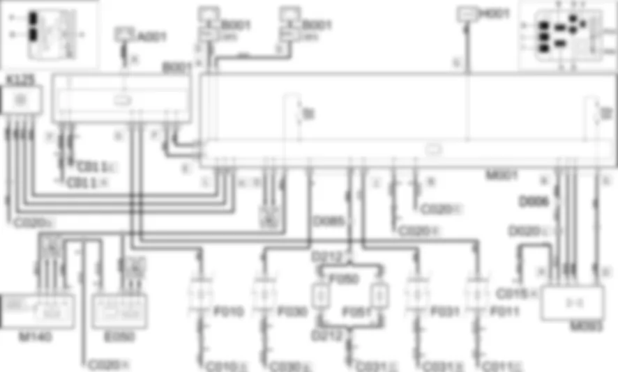 STANDLICHT / KENNZEICHENLEUCHTE - SCHALTPLAN Fiat ULYSSE 2.2 16V JTD da 04/03 STANDLICHT / KENNZEICHENLEUCHTE - SCHALTPLAN Fiat ULYSSE 2.2 16V JTD da 04/03