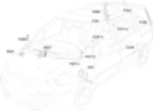 BREMSLEUCHTEN EINBAULAGE BAUTEILE Fiat ULYSSE 2.0 16V JTD fino a 04/03 BREMSLEUCHTEN EINBAULAGE BAUTEILE Fiat ULYSSE 2.0 16V JTD fino a 04/03