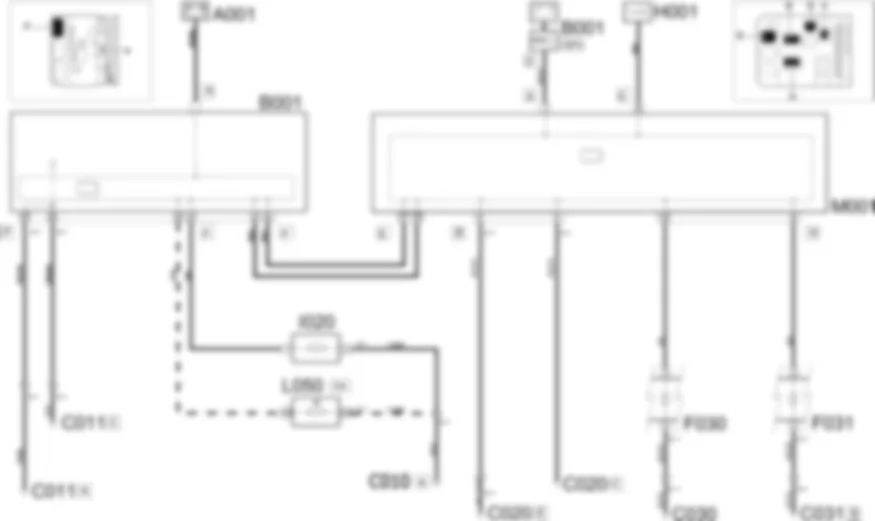 RUCKFAHRSCHEINWERFER - SCHALTPLAN Fiat ULYSSE 2.0 16V JTD fino a 04/03 RUCKFAHRSCHEINWERFER - SCHALTPLAN Fiat ULYSSE 2.0 16V JTD fino a 04/03