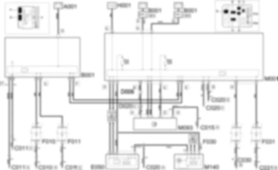 NEBELSCHLUSSLEUCHTEN - SCHALTPLAN Fiat ULYSSE 2.0 16V JTD fino a 04/03 NEBELSCHLUSSLEUCHTEN - SCHALTPLAN Fiat ULYSSE 2.0 16V JTD fino a 04/03