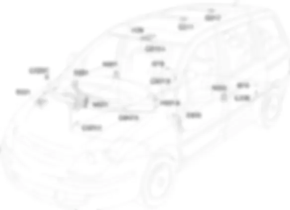 INNENLEUCHTEN EINBAULAGE BAUTEILE Fiat ULYSSE 2.0 16V JTD  fino a 04/03