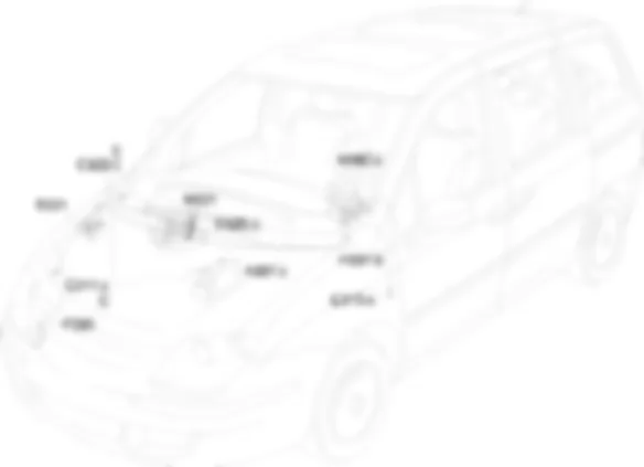 SIGNALHORNER EINBAULAGE BAUTEILE Fiat ULYSSE 2.2 16V JTD fino a 04/03 SIGNALHORNER EINBAULAGE BAUTEILE Fiat ULYSSE 2.2 16V JTD fino a 04/03