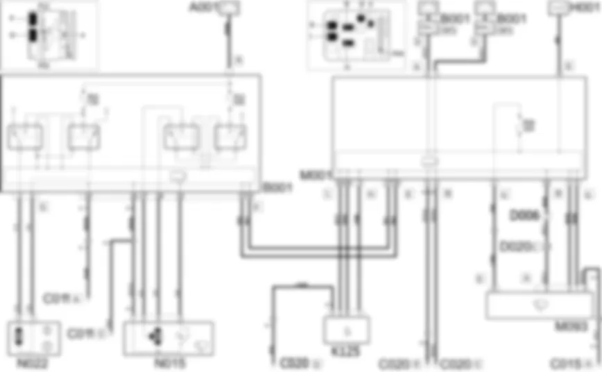 FRONTSCHEIBENWISCHER/WASCHER - SCHALTPLAN Fiat ULYSSE 2.2 16V JTD da 04/03 FRONTSCHEIBENWISCHER/WASCHER - SCHALTPLAN Fiat ULYSSE 2.2 16V JTD da 04/03