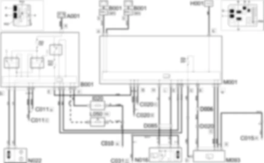 HECKSCHEIBENWISCHER/WASCHER - SCHALTPLAN Fiat ULYSSE 2.2 16V JTD fino a 04/03 HECKSCHEIBENWISCHER/WASCHER - SCHALTPLAN Fiat ULYSSE 2.2 16V JTD fino a 04/03