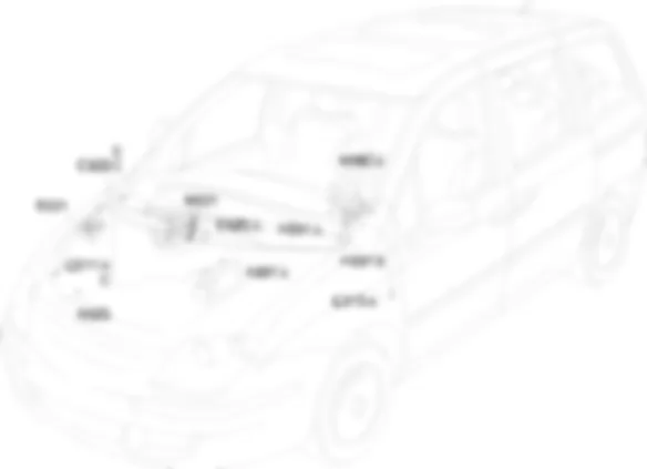 SCHEINWERFERWASCHER EINBAULAGE BAUTEILE Fiat ULYSSE 2.2 16V JTD  fino a 04/03