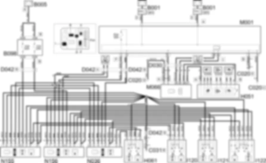 SCHIEBEDACH - SCHALTPLAN Fiat ULYSSE 2.0 16V JTD fino a 04/03 SCHIEBEDACH - SCHALTPLAN Fiat ULYSSE 2.0 16V JTD fino a 04/03