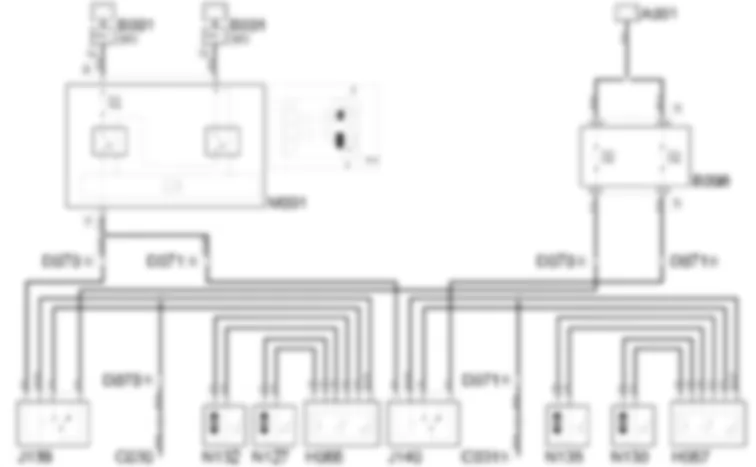 ELEKTRISCH VERSTELLBARE SITZE SCHALTPLAN Fiat ULYSSE 2.2 16V JTD fino a 04/03 ELEKTRISCH VERSTELLBARE SITZE SCHALTPLAN Fiat ULYSSE 2.2 16V JTD fino a 04/03