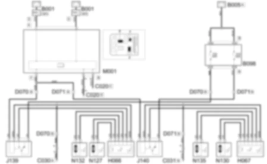 ELEKTRISCH VERSTELLBARE SITZE - SCHALTPLAN Fiat ULYSSE 2.0 16V JTD da 04/03 ELEKTRISCH VERSTELLBARE SITZE - SCHALTPLAN Fiat ULYSSE 2.0 16V JTD da 04/03