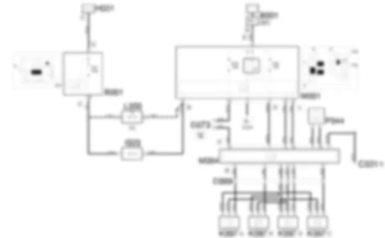 PARKSENSOR SCHALTPLAN Fiat ULYSSE 2.2 16V JTD fino a 04/03 PARKSENSOR SCHALTPLAN Fiat ULYSSE 2.2 16V JTD fino a 04/03