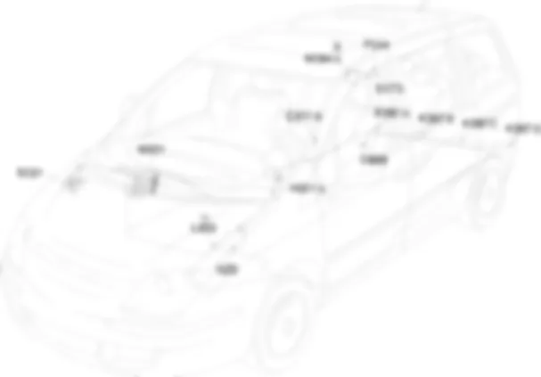 PARKSENSOR EINBAULAGE BAUTEILE Fiat ULYSSE 2.2 16V JTD fino a 04/03 PARKSENSOR EINBAULAGE BAUTEILE Fiat ULYSSE 2.2 16V JTD fino a 04/03