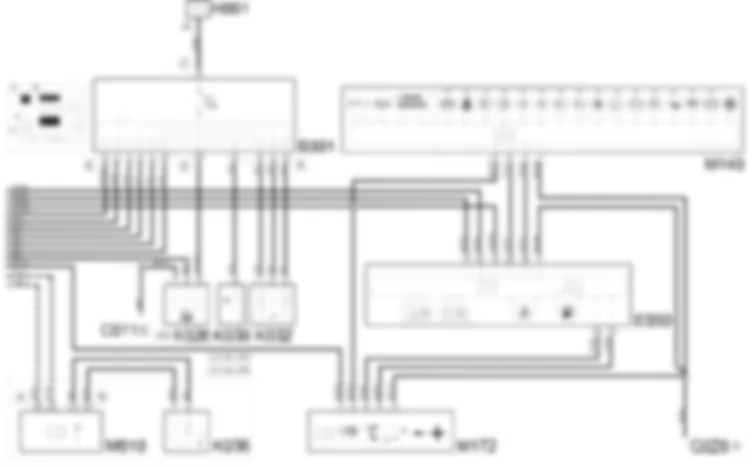 BORDINSTRUMENT SCHALTPLAN Fiat ULYSSE 2.2 16V JTD  fino a 04/03
