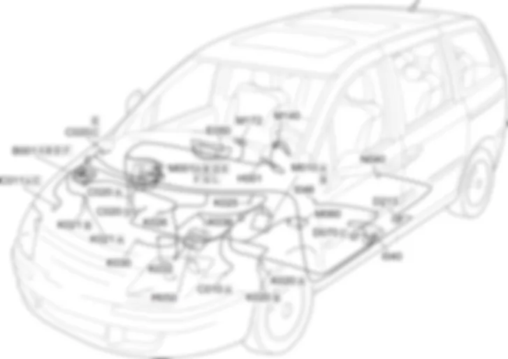 BORDINSTRUMENT - EINBAULAGE DER BAUTEILE Fiat ULYSSE 2.2 16V JTD fino a 04/03 BORDINSTRUMENT - EINBAULAGE DER BAUTEILE Fiat ULYSSE 2.2 16V JTD fino a 04/03