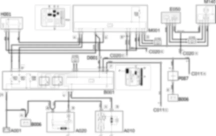 ANLASSEN UND STROMERZEUGUNG - SCHALTPLAN Fiat ULYSSE 2.2 16V JTD fino a 04/03 ANLASSEN UND STROMERZEUGUNG - SCHALTPLAN Fiat ULYSSE 2.2 16V JTD fino a 04/03