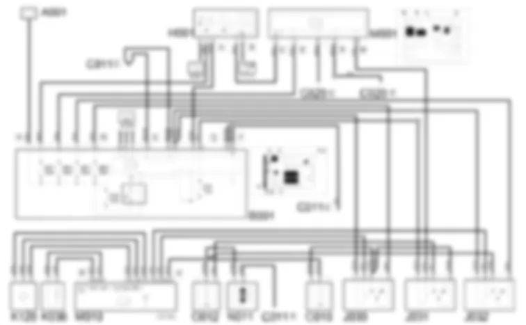 MOTORKOELSYSTEEM ELEKTRISCH SCHEMA Fiat ULYSSE 2.0 16v fino a 04/03 MOTORKOELSYSTEEM ELEKTRISCH SCHEMA Fiat ULYSSE 2.0 16v fino a 04/03