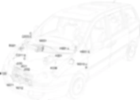 MOTORKUHLUNG EINBAULAGE BAUTEILE Fiat ULYSSE 2.0 16V JTD fino a 04/03 MOTORKUHLUNG EINBAULAGE BAUTEILE Fiat ULYSSE 2.0 16V JTD fino a 04/03