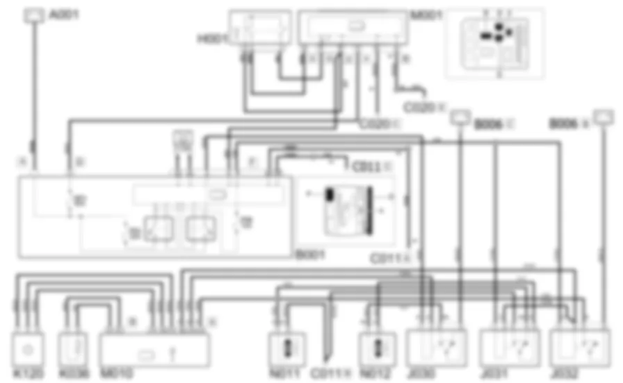 MOTORKUHLUNG - SCHALTPLAN Fiat ULYSSE 2.2 16V JTD  fino a 04/03