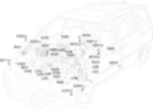 ELEKTRONISCHE STEUERUNG DIESELMOTOREN EINBAULAGE BAUTEILE Fiat ULYSSE 2.2 16V JTD  fino a 04/03