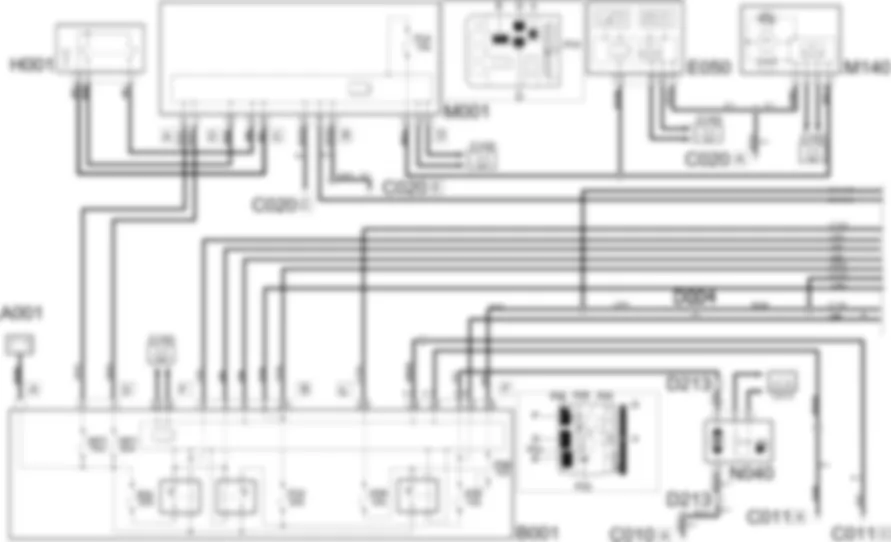 ELEKTRONISCHE STEUERUNG DIESELMOTOREN - SCHALTPLAN Fiat ULYSSE 2.2 16V JTD fino a 04/03 ELEKTRONISCHE STEUERUNG DIESELMOTOREN - SCHALTPLAN Fiat ULYSSE 2.2 16V JTD fino a 04/03