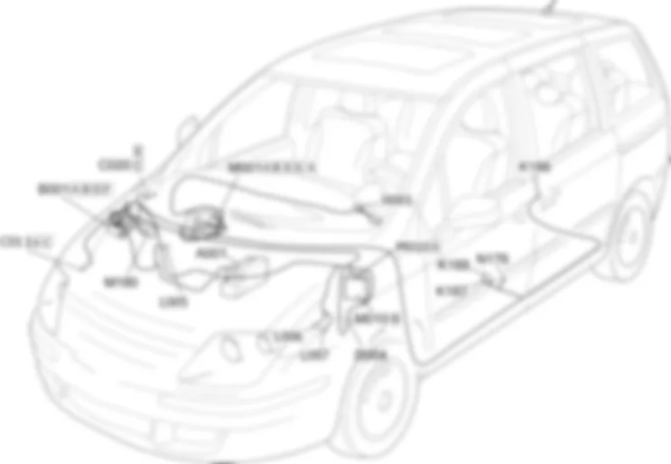 PARTIKELFILTERANLAGE FAP - ANORDNUNG DER BAUTEILE Fiat ULYSSE 2.0 16V JTD  da 04/03