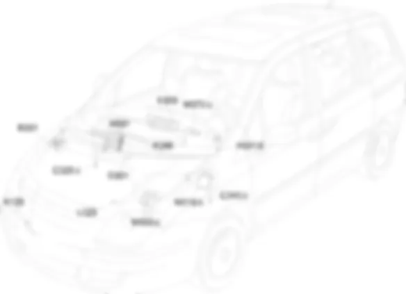 EINSCHALTEN DES KOMPRESSORS EINBAULAGE BAUTEILE Fiat ULYSSE 2.0 16V JTD  fino a 04/03