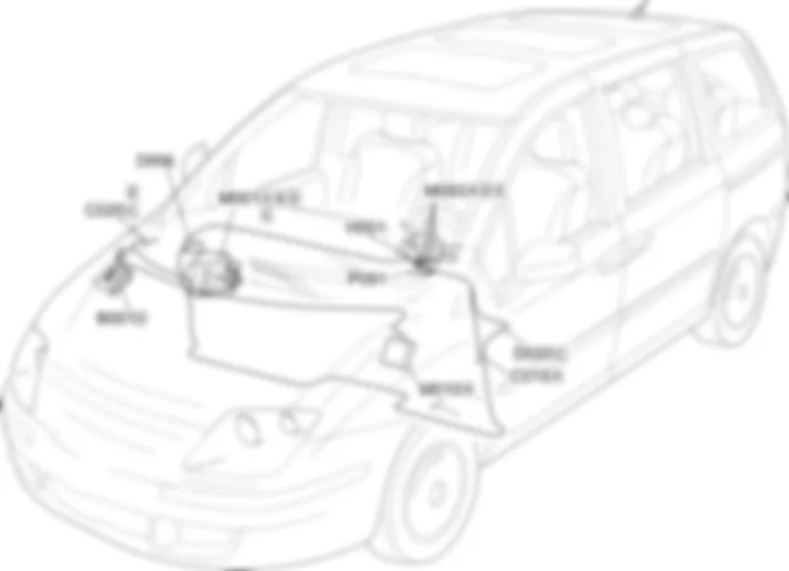 CODE - EINBAULAGE DER BAUTEILE Fiat ULYSSE 2.0 16V JTD fino a 04/03 CODE - EINBAULAGE DER BAUTEILE Fiat ULYSSE 2.0 16V JTD fino a 04/03