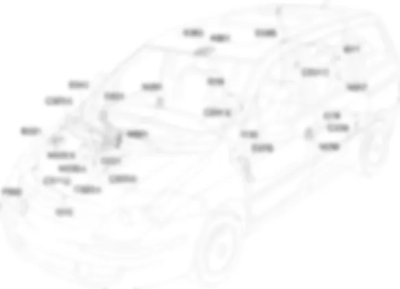 ALARMANLAGE EINBAULAGE BAUTEILE Fiat ULYSSE 2.2 16V JTD  fino a 04/03